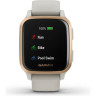 Часы GARMIN VENU SQ – MUSIC EDITION ROSE GOLD ALUMINUM BEZEL WITH LIGHT SAND CASE AND SILICONE BAND 010-02426-11